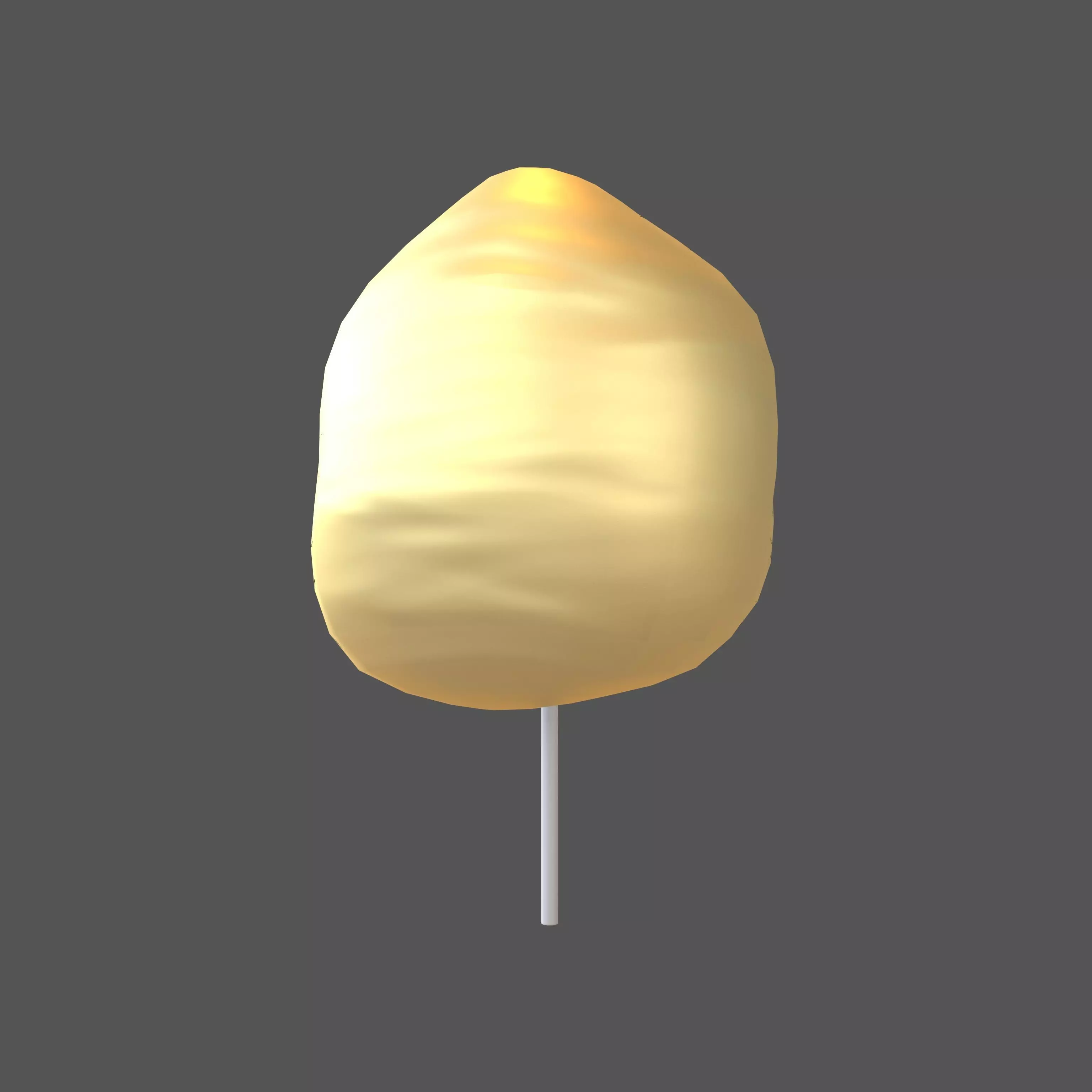 Cotton Candy V1 010 Low-poly 3D model_0
