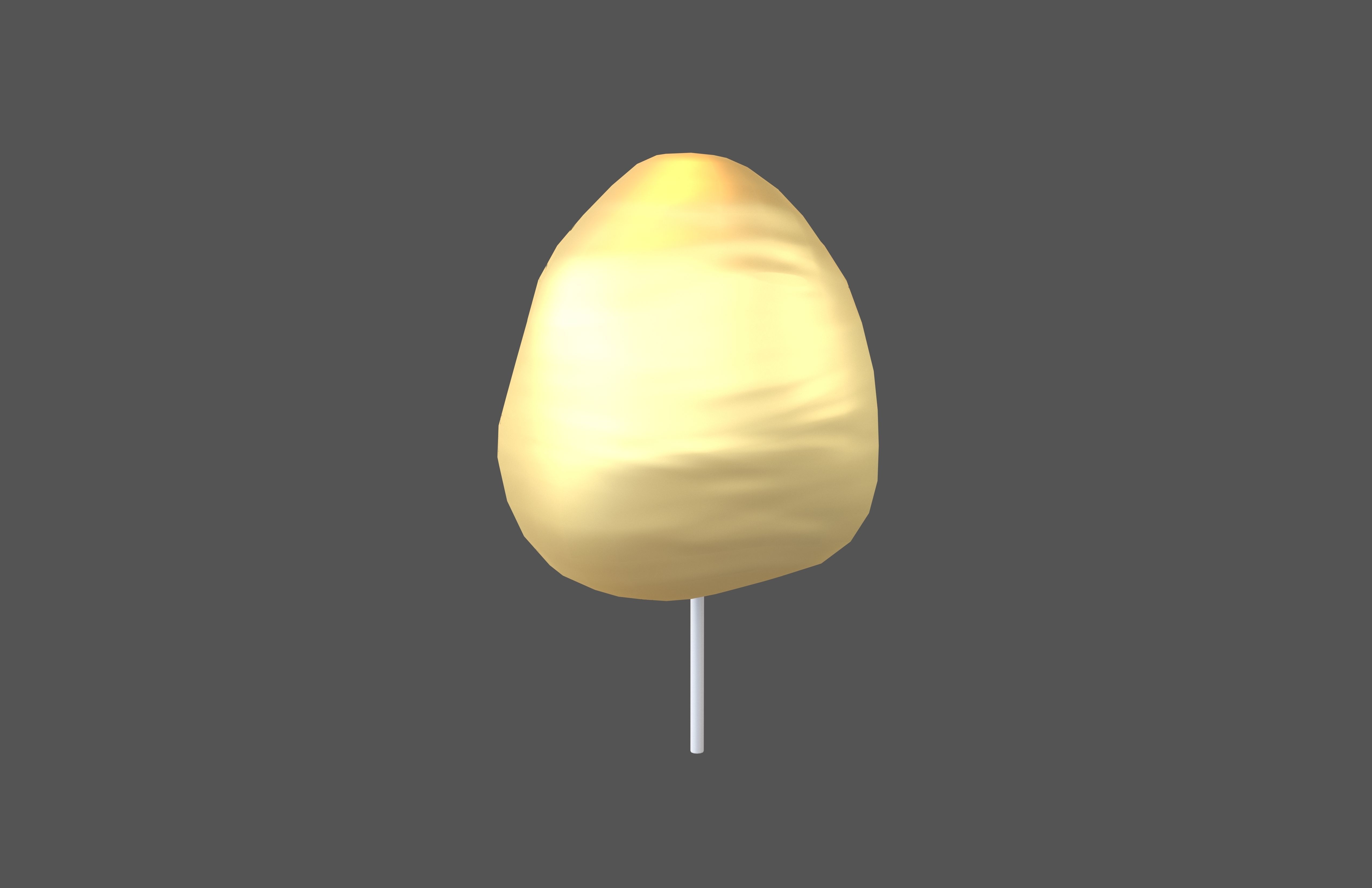 Cotton Candy V1 010 Low-poly 3D model_1