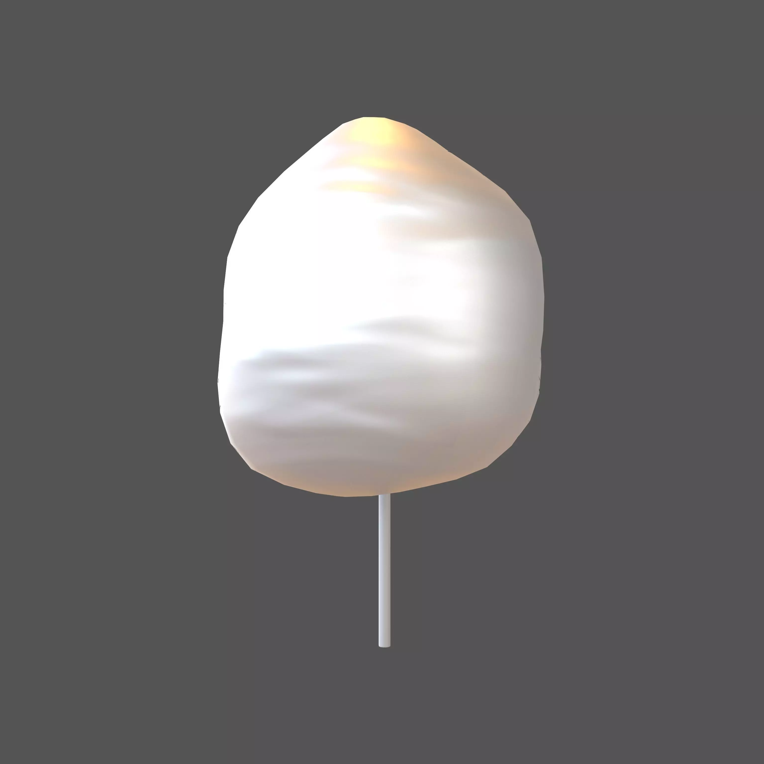 Cotton Candy V1 011 Low-poly 3D model_0