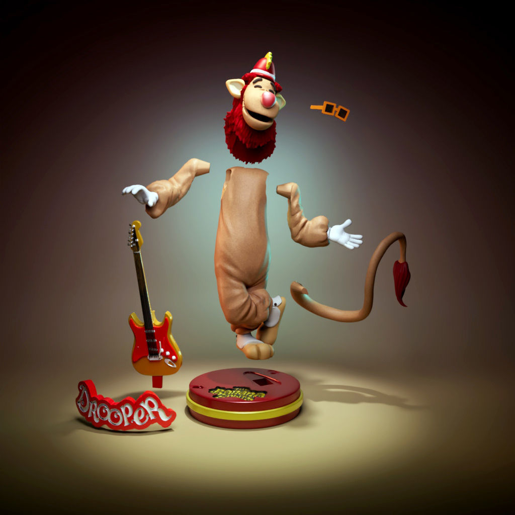 Drooper - The Banana Splits 3D print model_5