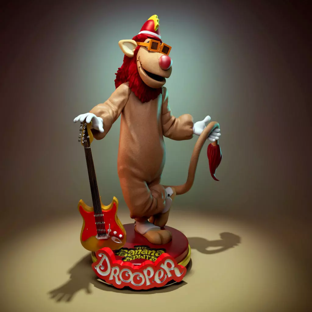 Drooper - The Banana Splits 3D print model_0