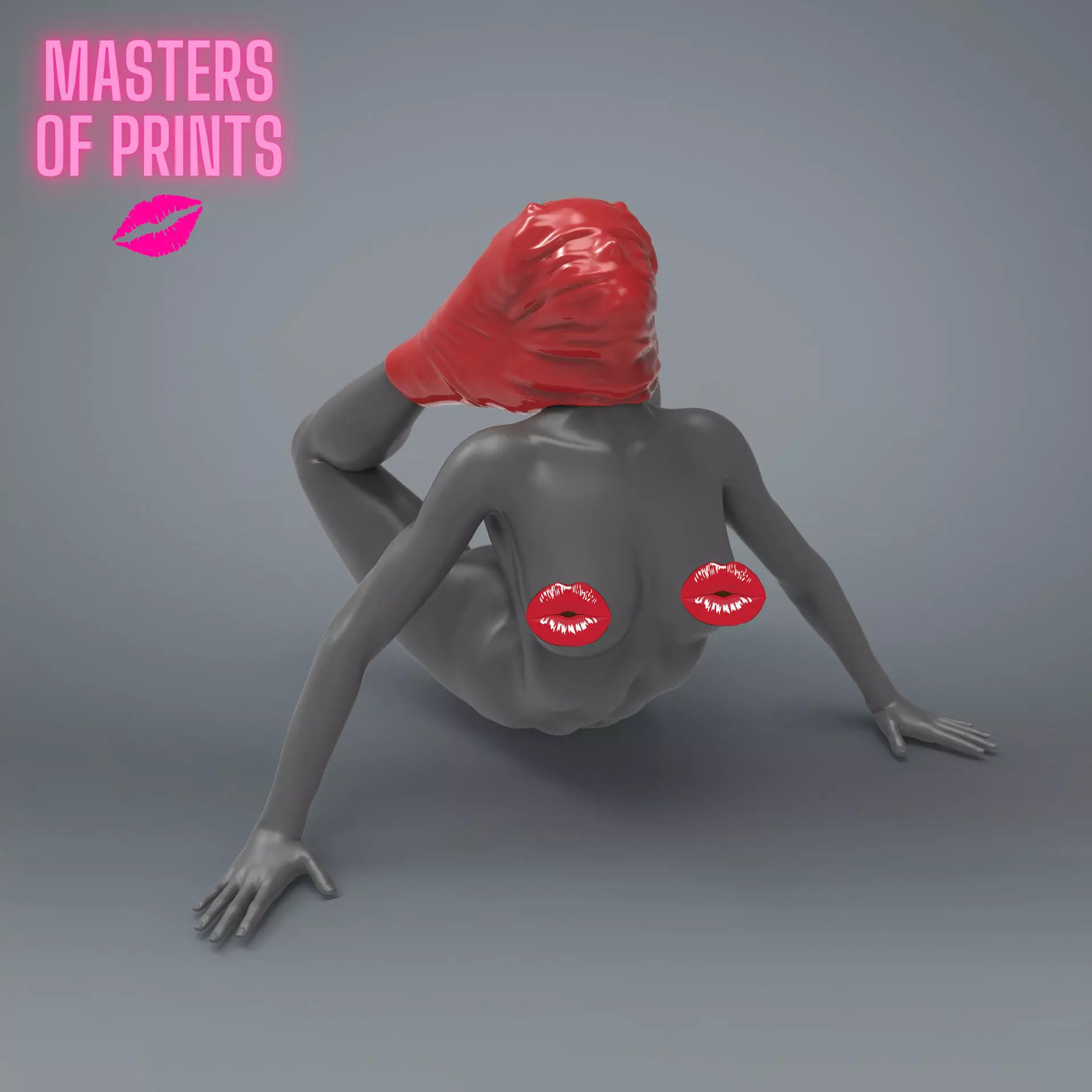 PACKAGED - NSFW - EROTIC MINIATURE 75 MM SCALE 3D print model