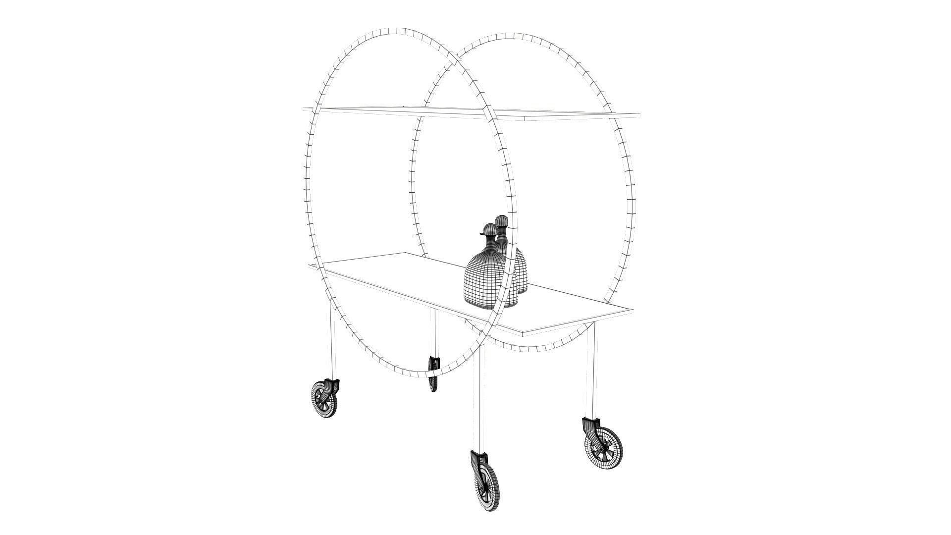Design Interior Table 3D model_3