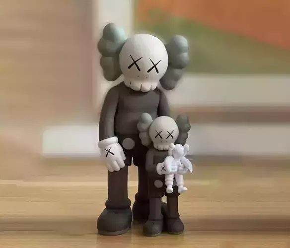 Kaws Companion x Baby What Party for Print 3D print model