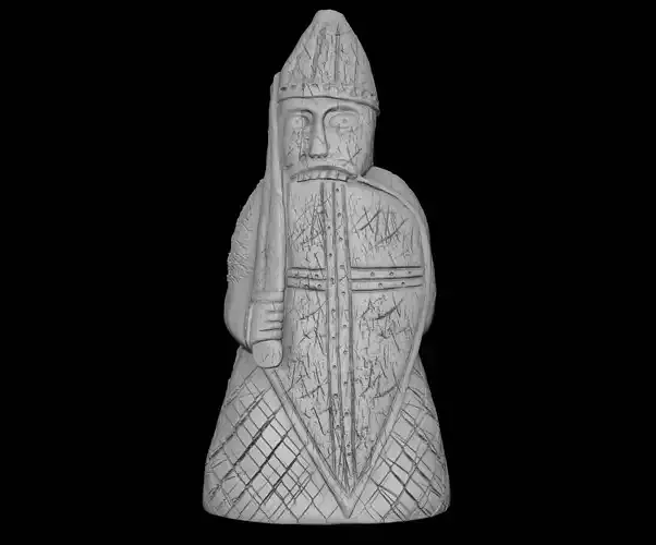 The Lewis chess pieces for 3d printing 3D print model