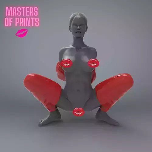 PACKAGED - NSFW - EROTIC MINIATURE 75 MM SCALE