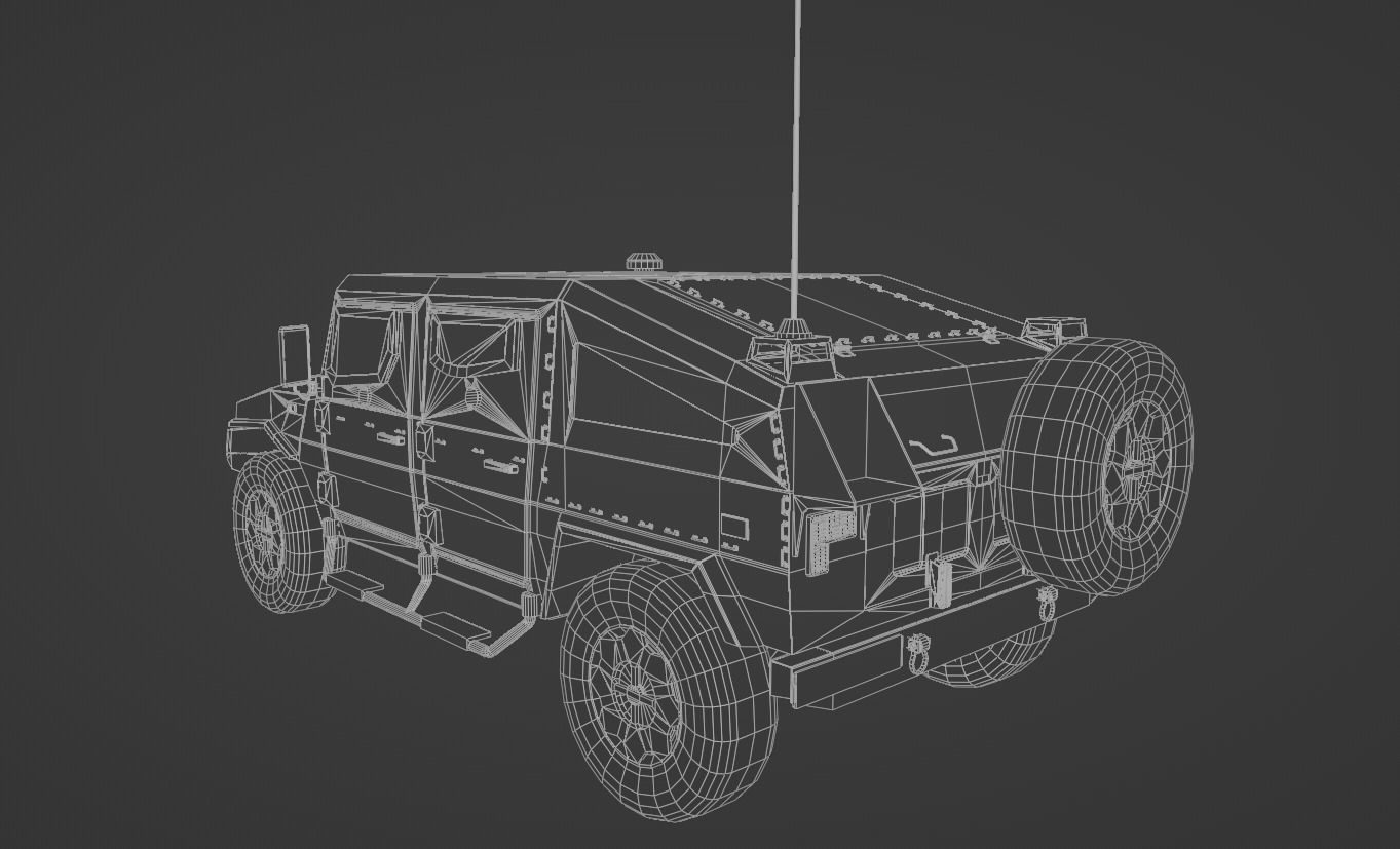 URO VAMTAC ST5 Low-poly 3D model_3