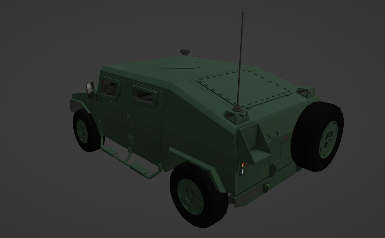 URO VAMTAC ST5 Low-poly 3D model_6