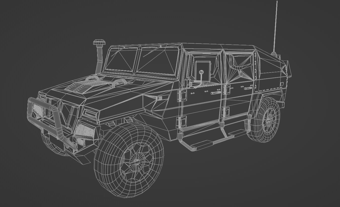 URO VAMTAC ST5 Low-poly 3D model_2