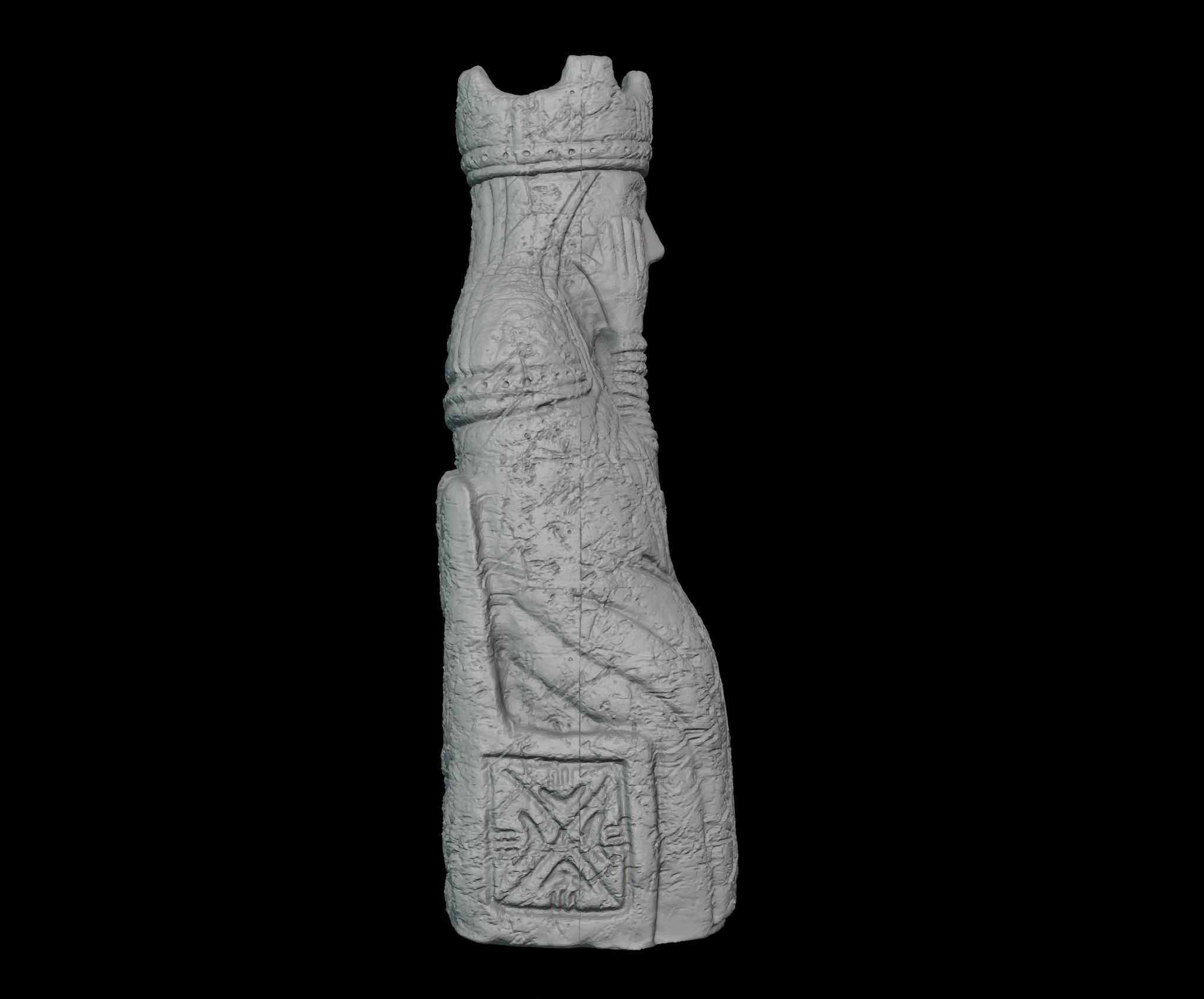 The Lewis chess pieces for 3d printing 3D print model_2