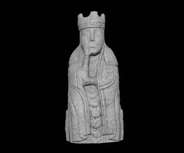 The Lewis chess pieces for 3d printing 3D print model