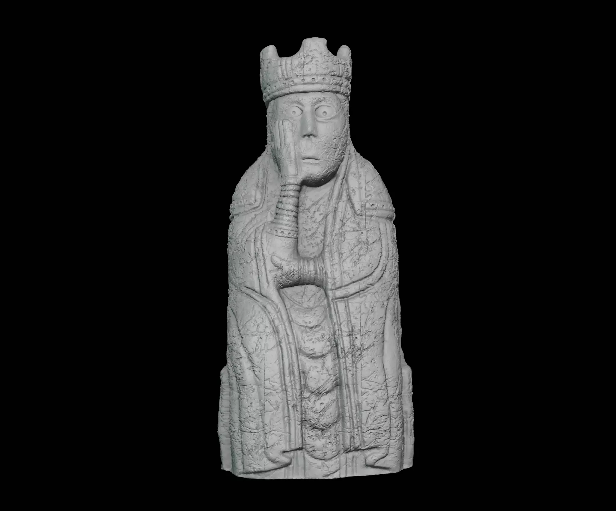 The Lewis chess pieces for 3d printing 3D print model_0
