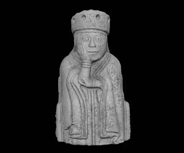 The Lewis chess pieces  for 3d printing 3D print model
