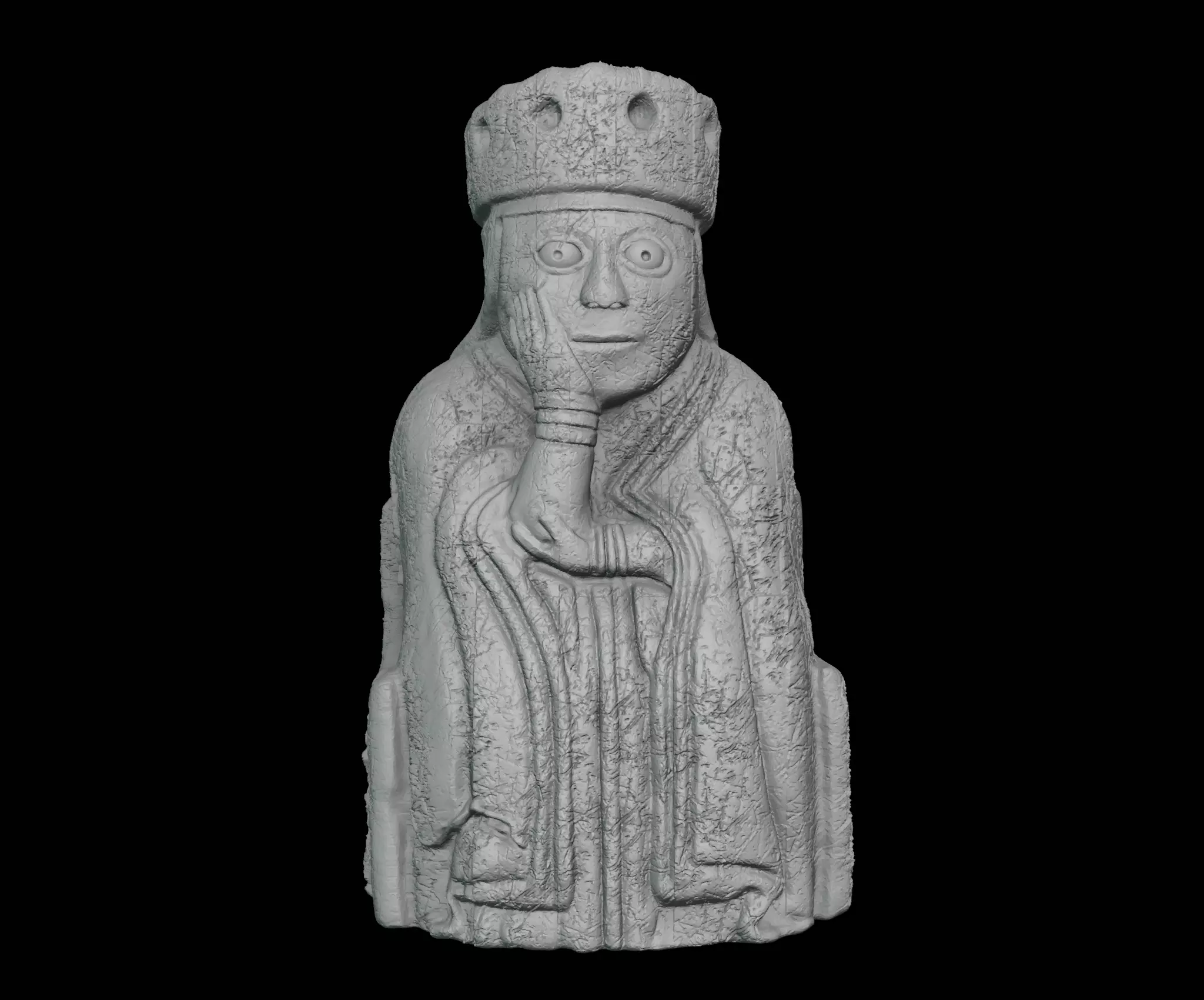 The Lewis chess pieces  for 3d printing 3D print model_0