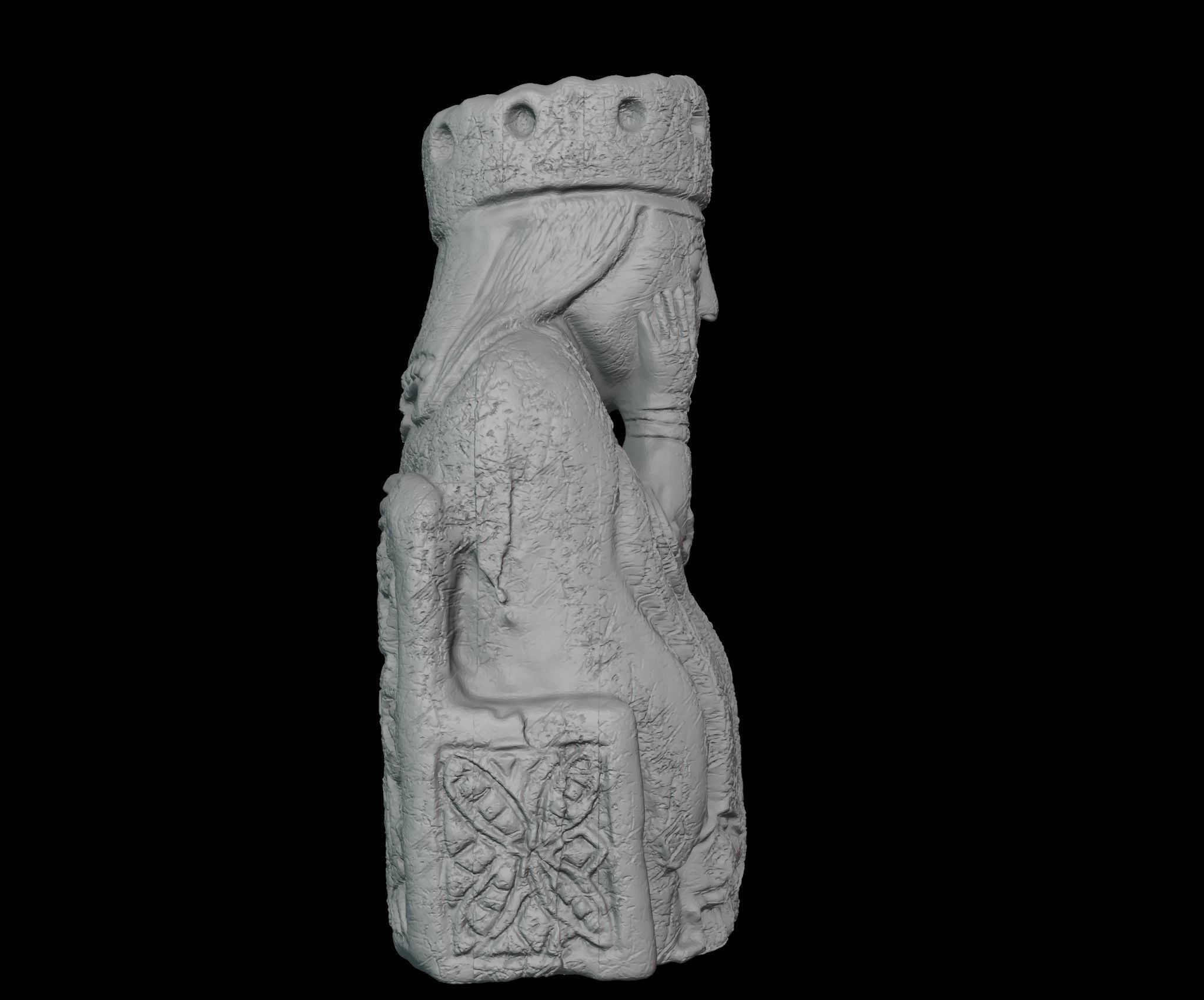 The Lewis chess pieces  for 3d printing 3D print model_2