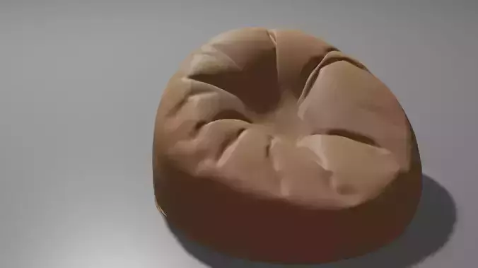 bean bag chair Free 3D model