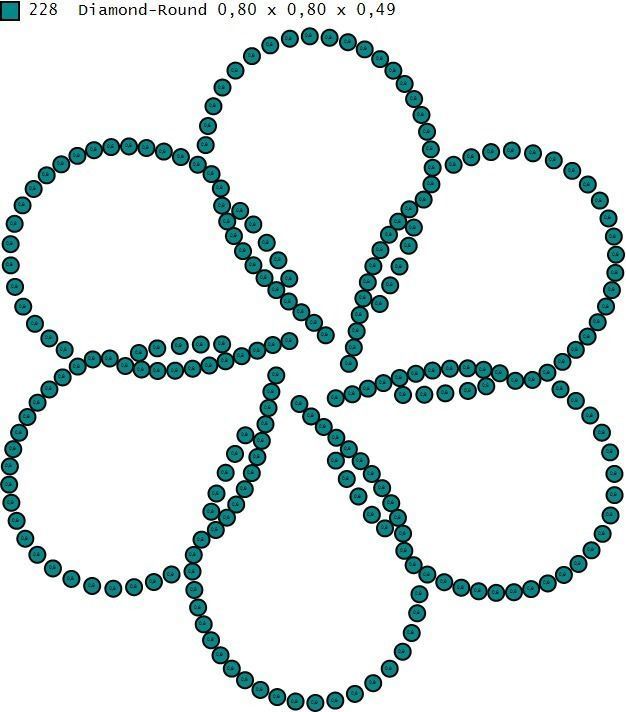 Woman Solitaire Ring 616 3D print model_8