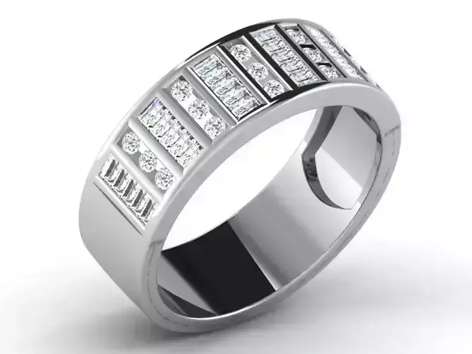 Woman Solitaire Ring 626