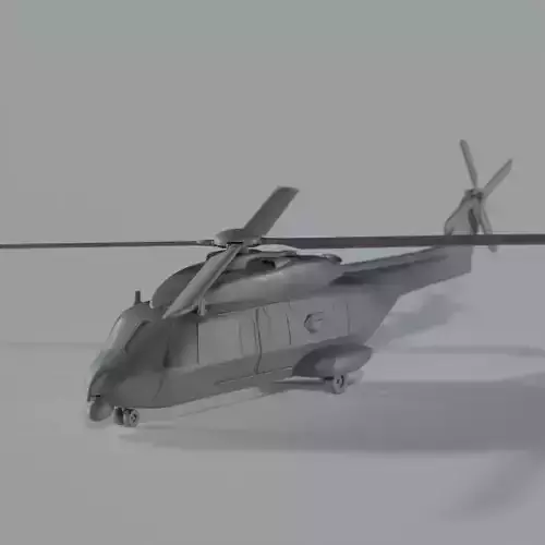 NH90 TTH army helicopter 3D print model