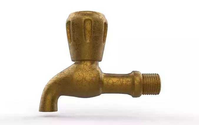 tap model Low-poly 3D model