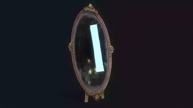 Antique Floor Mirror