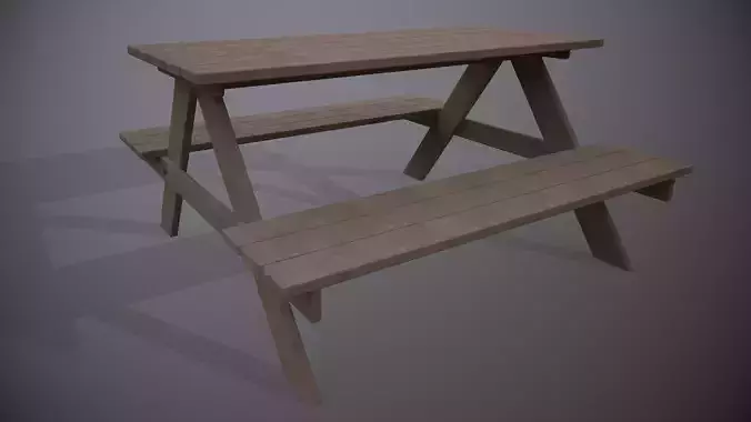 Wooden Picnic Table
