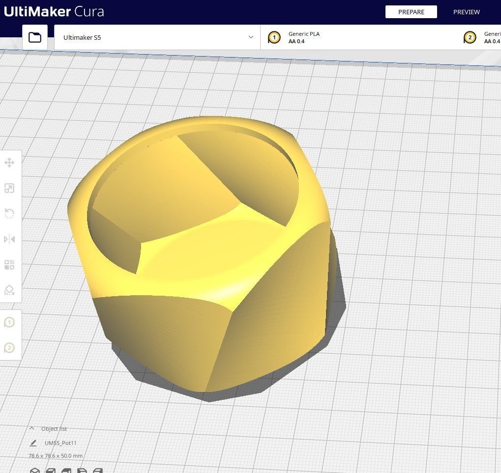 Garden Pot 11 3D print model_2