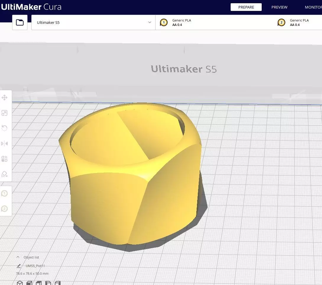 Garden Pot 11 3D print model_0