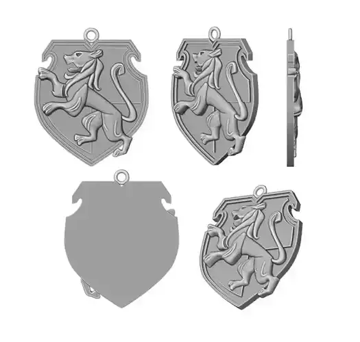 Hogwarts Legacy pendant Gryffindor 