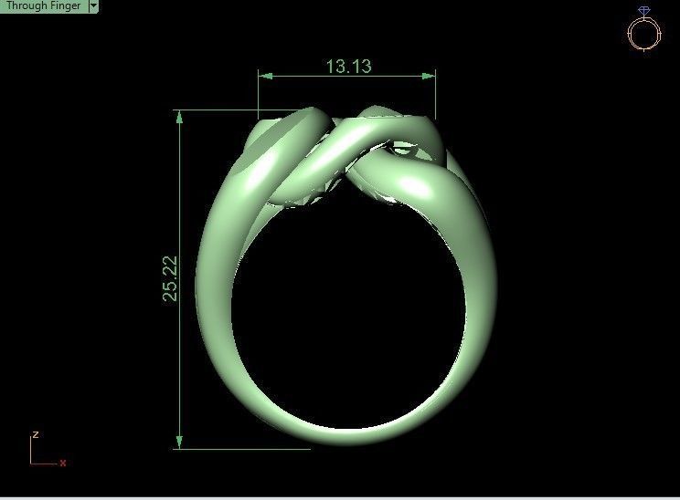 cuban jewlery full  set  3D print model_13