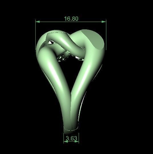 cuban jewlery full  set  3D print model_14