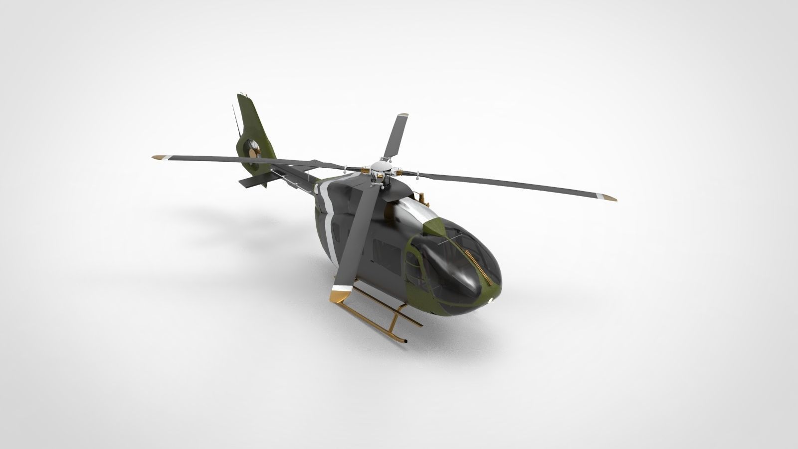 Helicopters H145 3D model_8