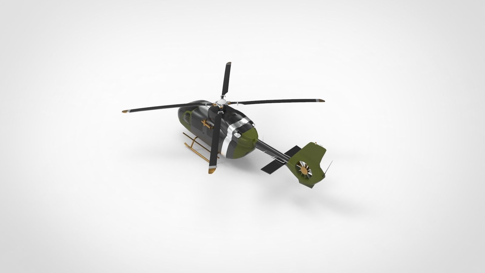Helicopters H145 3D model_7