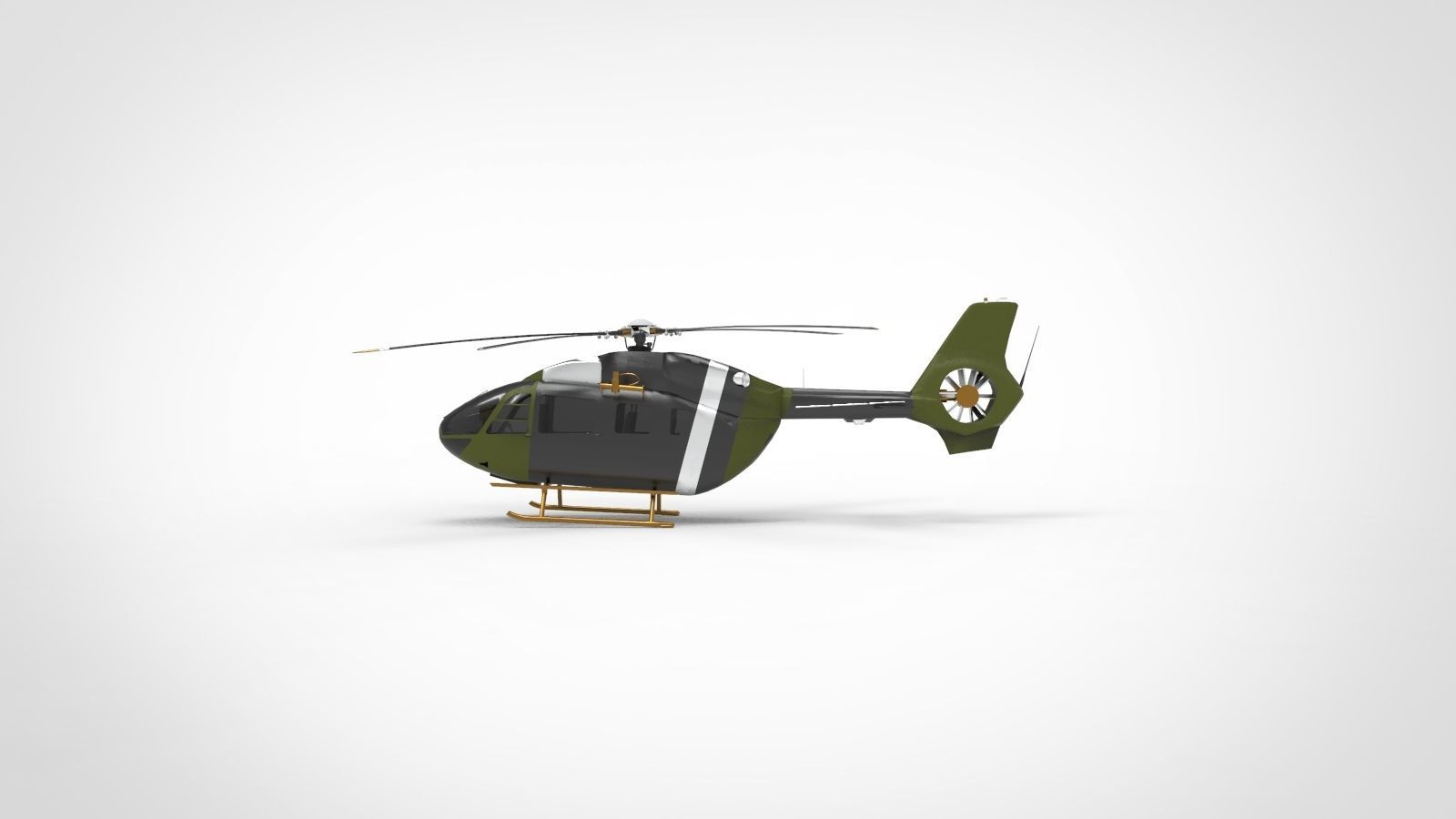Helicopters H145 3D model_2