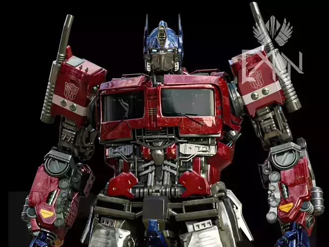 Transformers Optimus Prime Bumblebee Movie ver 3D model