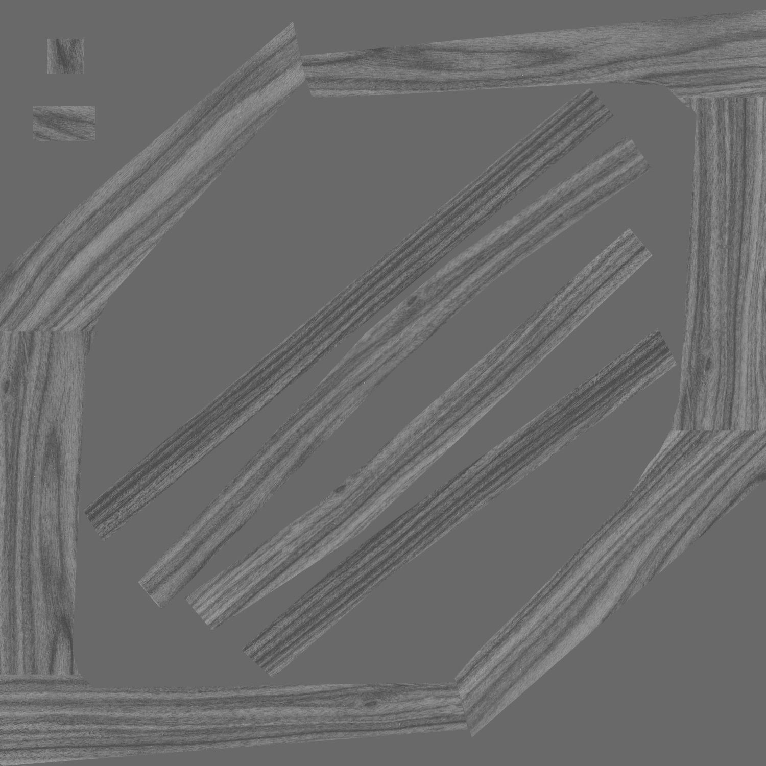 Classical Black Metal Street Kiosk 2x4m 3DS Max Vray Corona 3D model_13