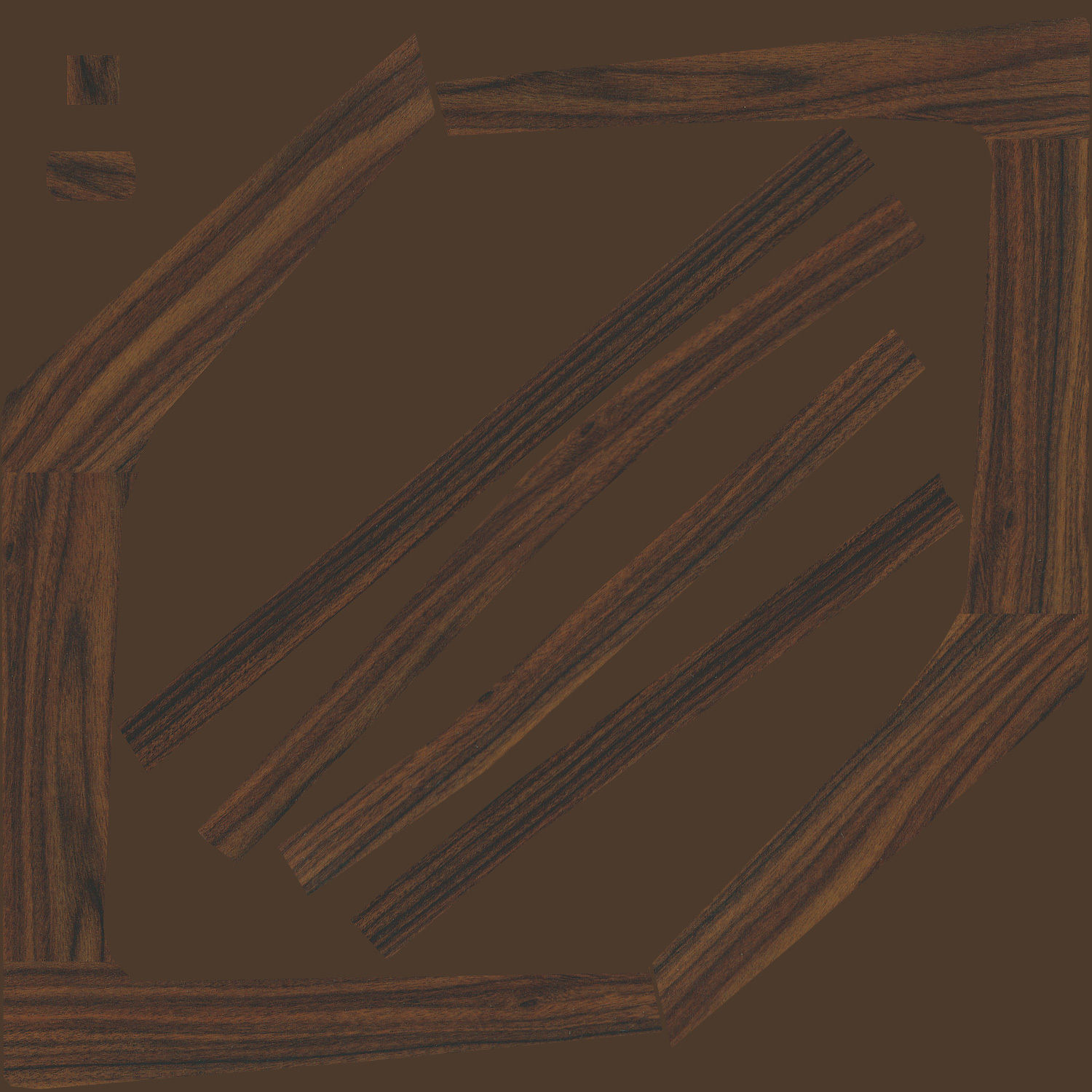 Classical Black Metal Street Kiosk 2x4m 3DS Max Vray Corona 3D model_14