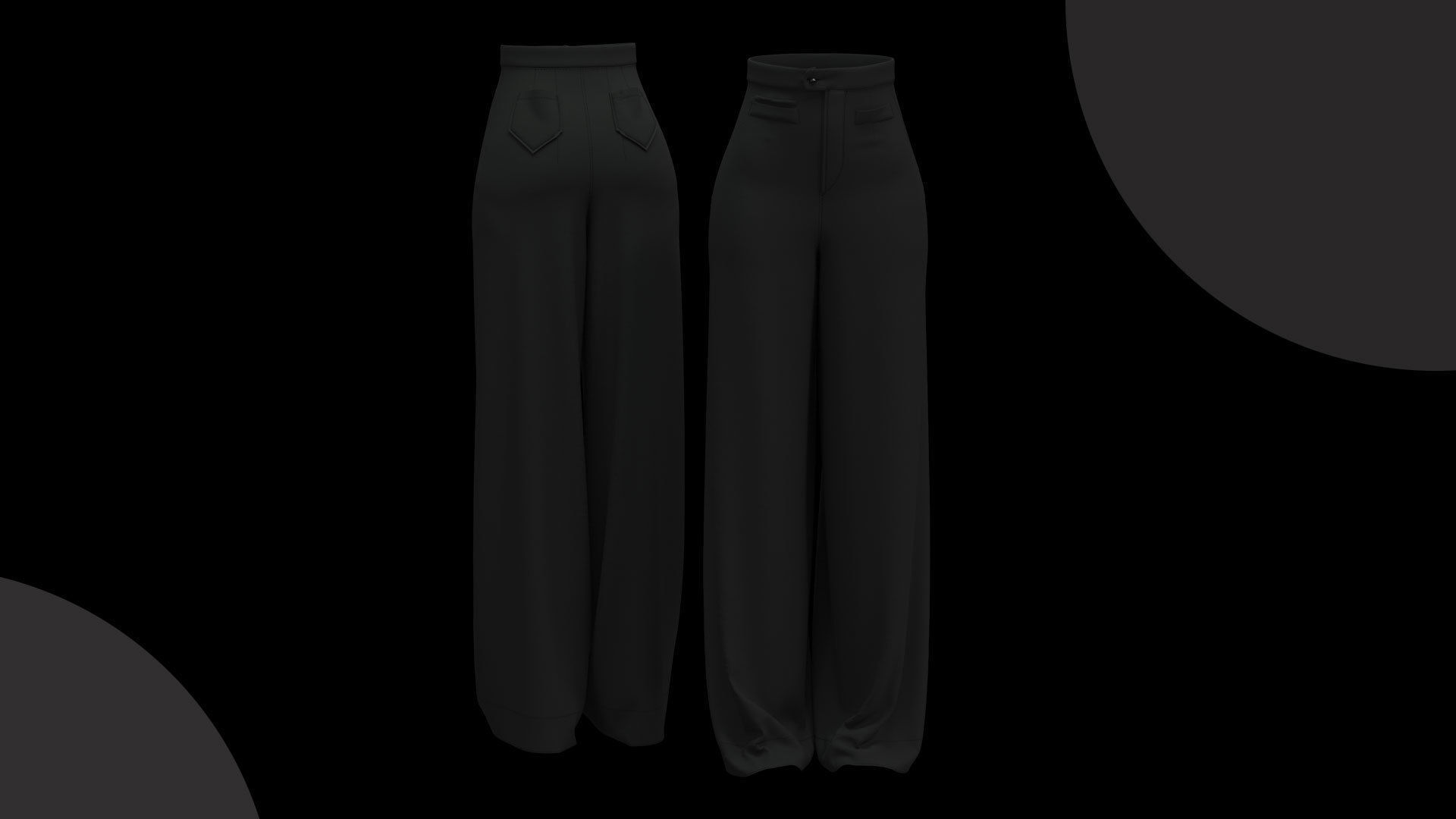 13 Different Styles of Female cartoon character clothing Vol 4 3D model_5