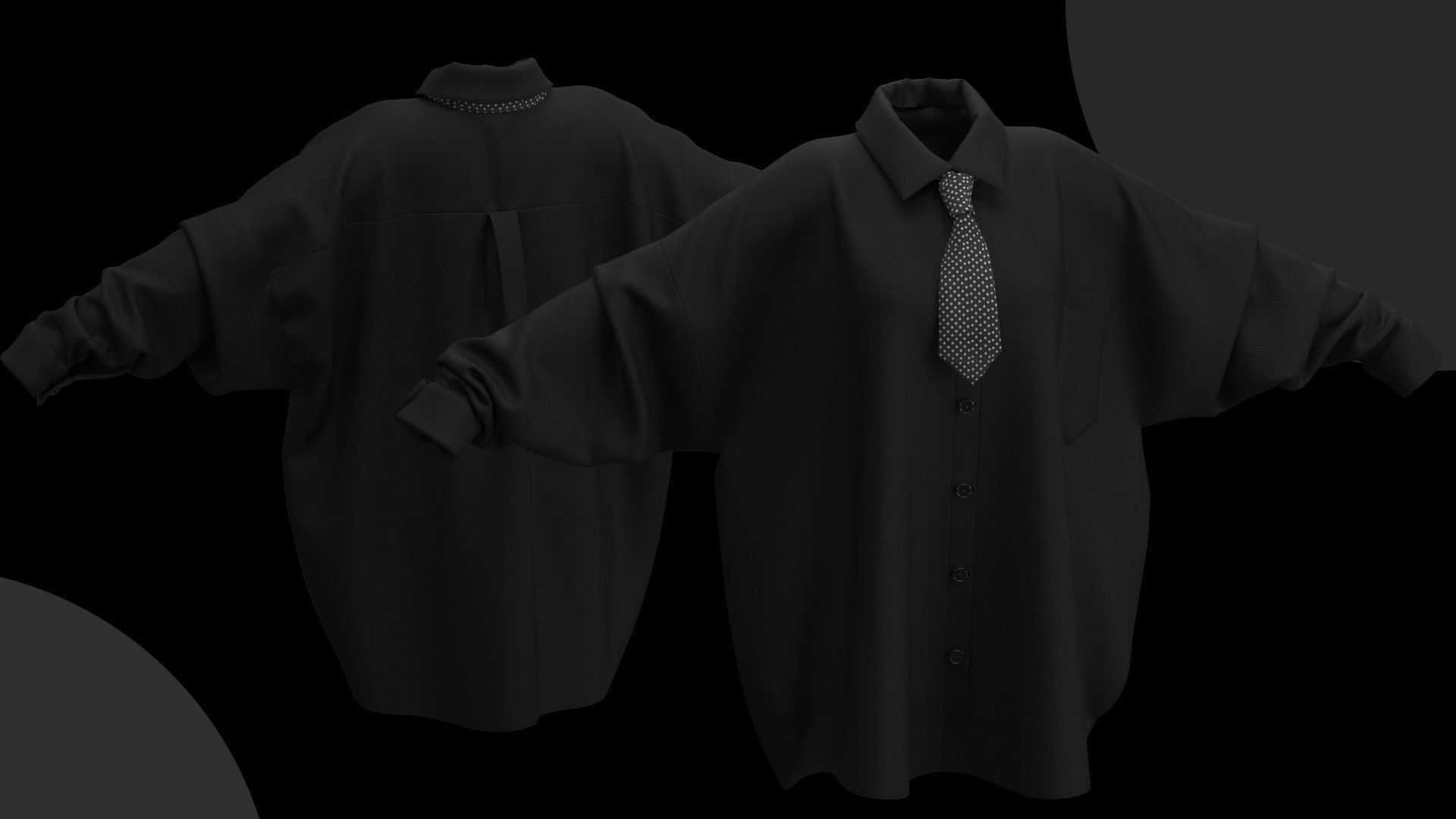 13 Different Styles of Female cartoon character clothing Vol 4 3D model_2