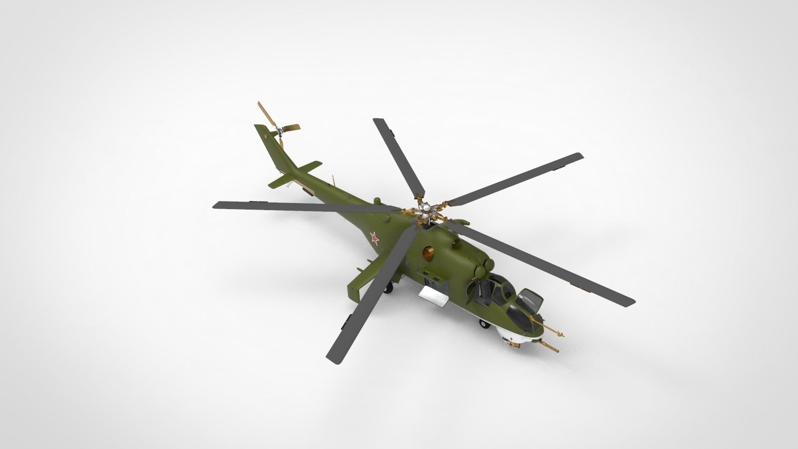 Mil Mi-24 Hind 3D model_6