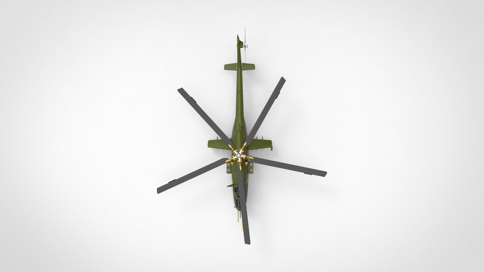 Mil Mi-24 Hind 3D model_1