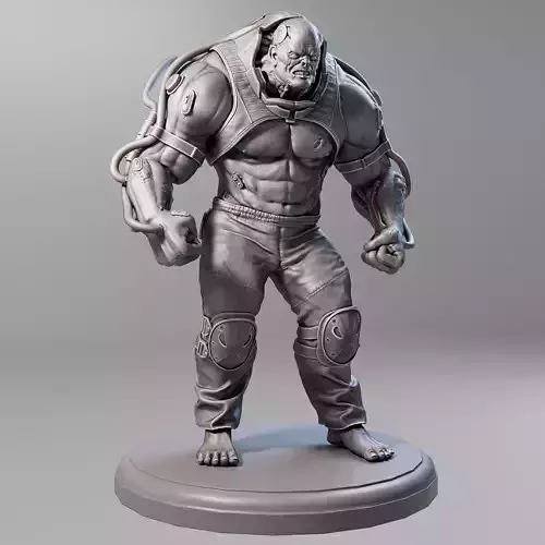 UrbanZombie6 High Poly for 3d Print