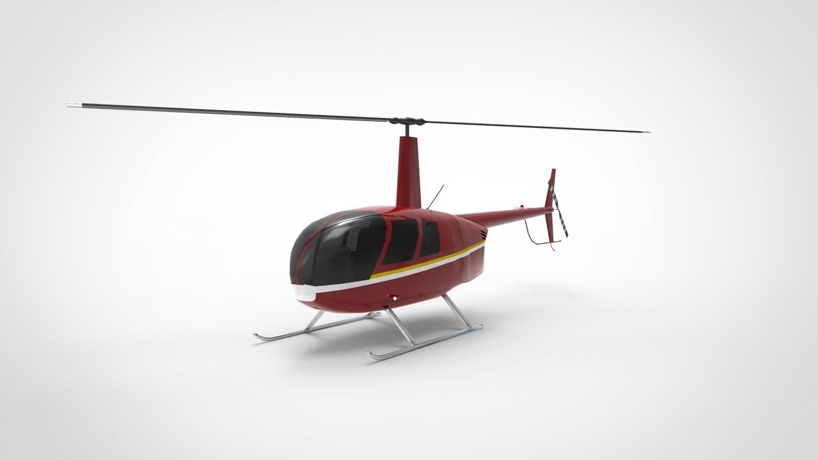 Helicopter R66 Turbine 3D model_1