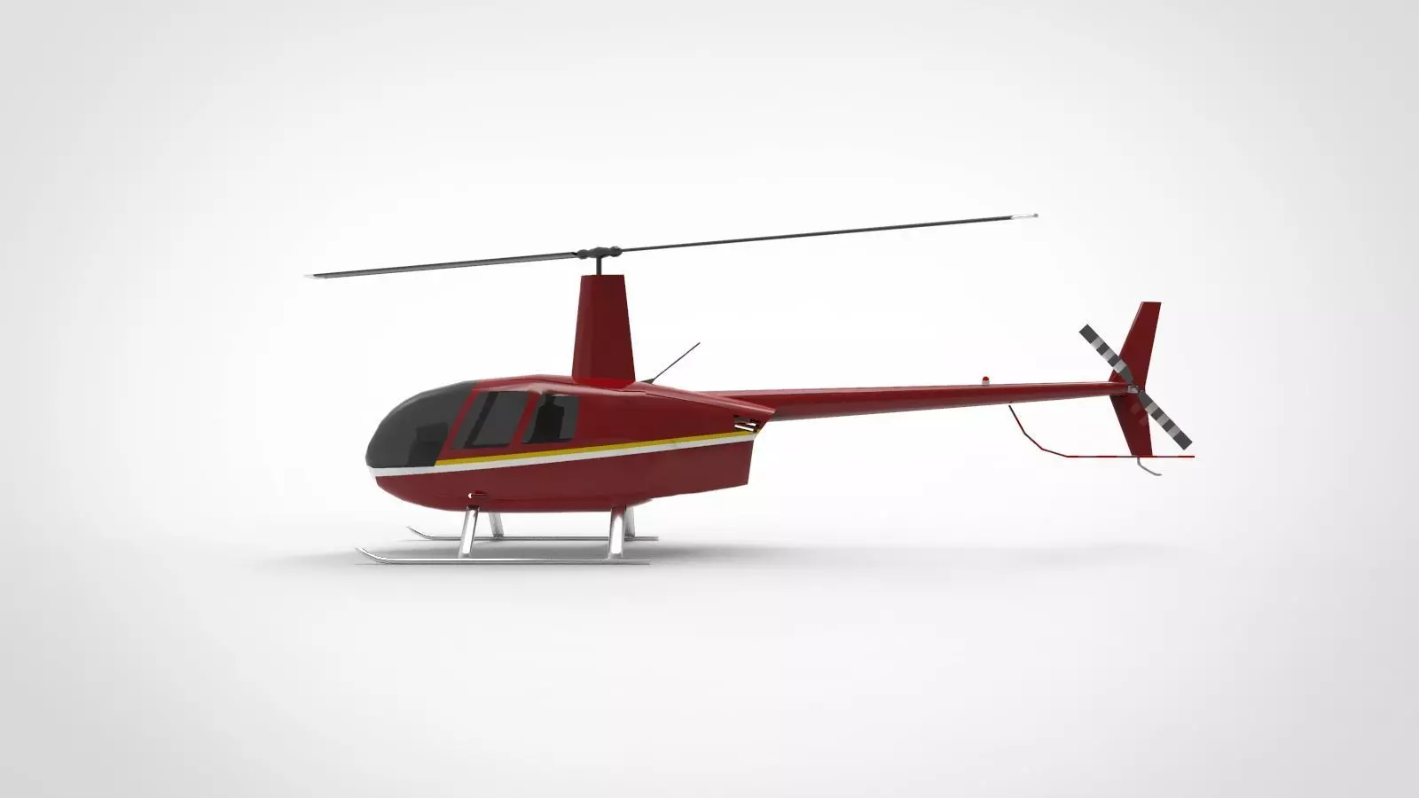 Helicopter R66 Turbine 3D model_0