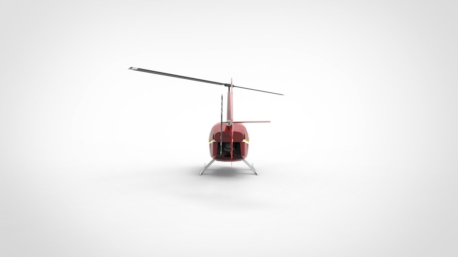 Helicopter R66 Turbine 3D model_3