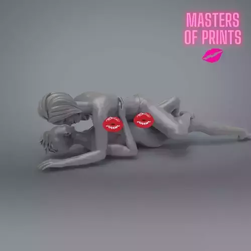 WRECKED - NSFW - EROTIC MINIATURE 75 MM SCALE