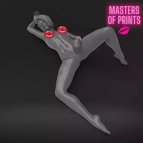 WRECKED - NSFW - EROTIC MINIATURE 75 MM SCALE