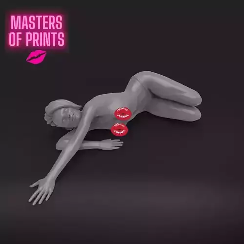 WRECKED - NSFW - EROTIC MINIATURE 75 MM SCALE