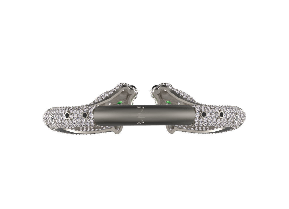 bracelet  panther 3D print model_3