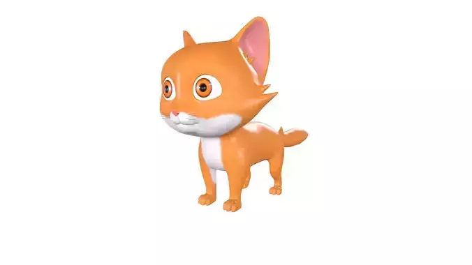 Cartoon Cat 3D model
